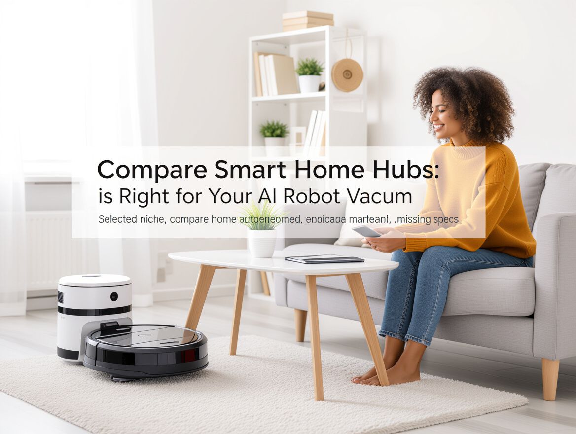 Compare Smart Home Hubs: Which One is Right for Your AI Robot Vacuum?
