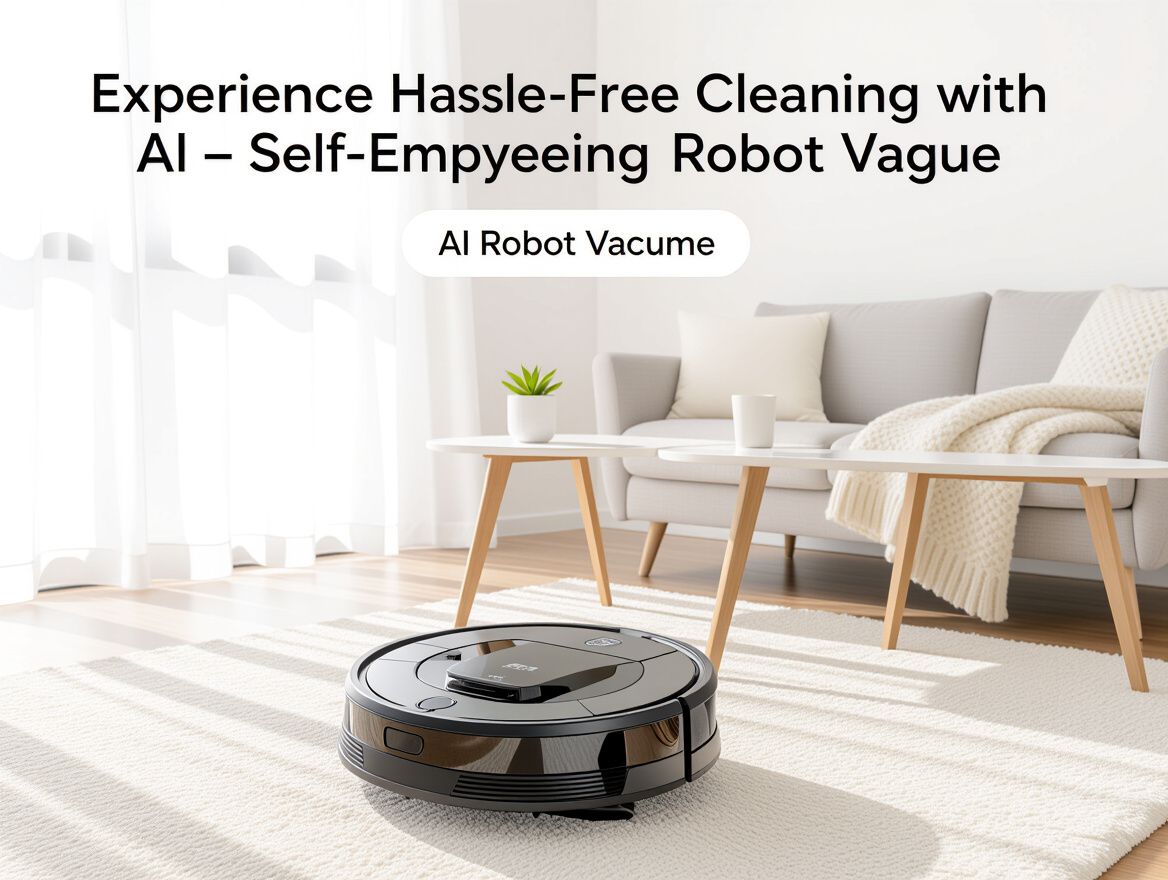 Experience Hassle-Free Cleaning with Shark AI Self-Emptying Robot Vacuum