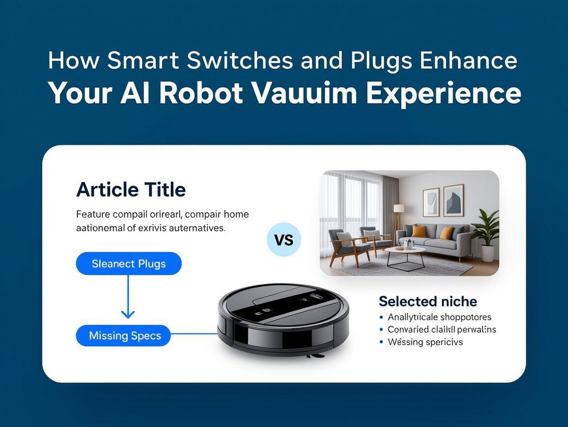 How Smart Switches and Plugs Enhance Your AI Robot Vacuum Experience