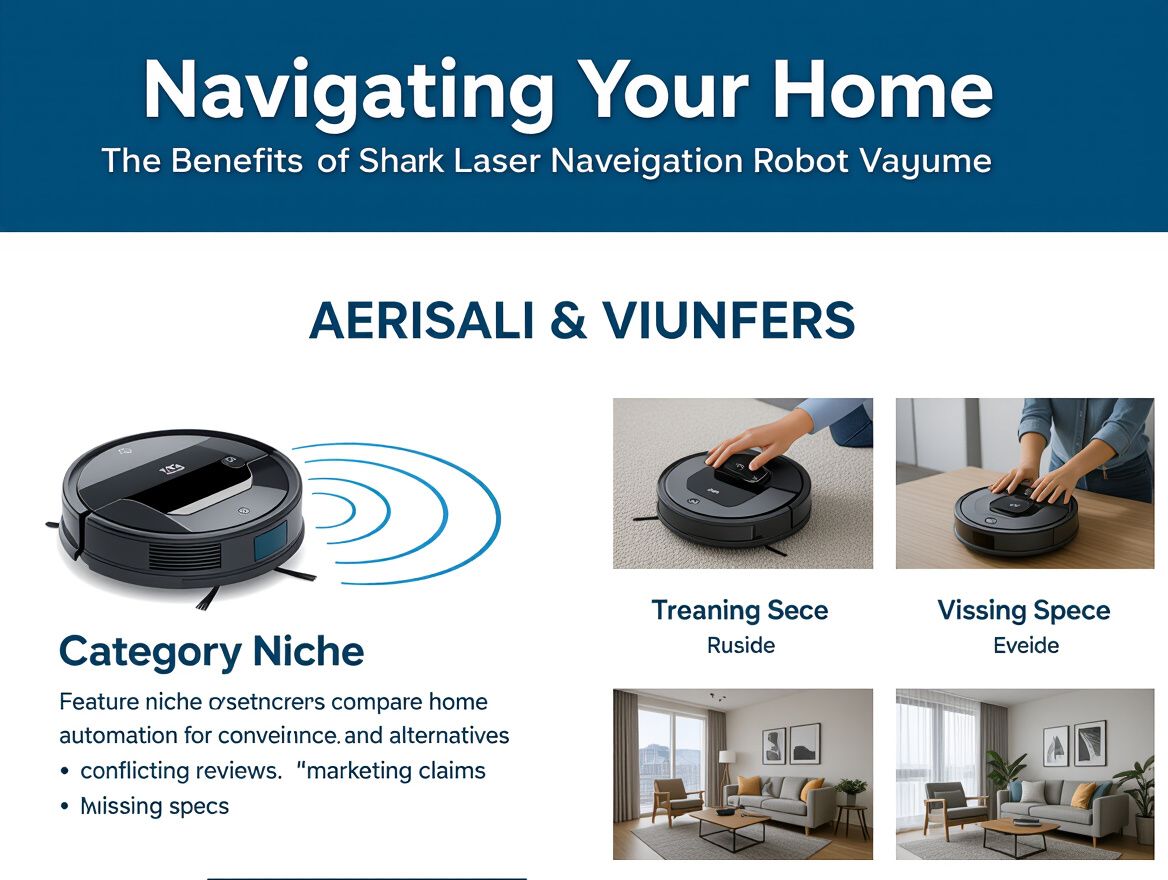Navigating Your Home: The Benefits of Shark AI Laser Navigation Robot Vacuum