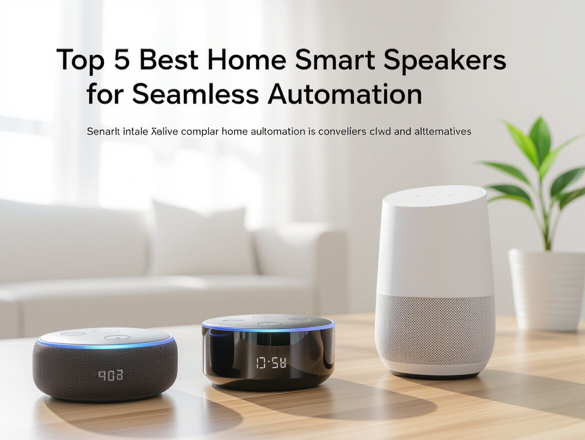 Top 5 Best Home Smart Speakers for Seamless Automation