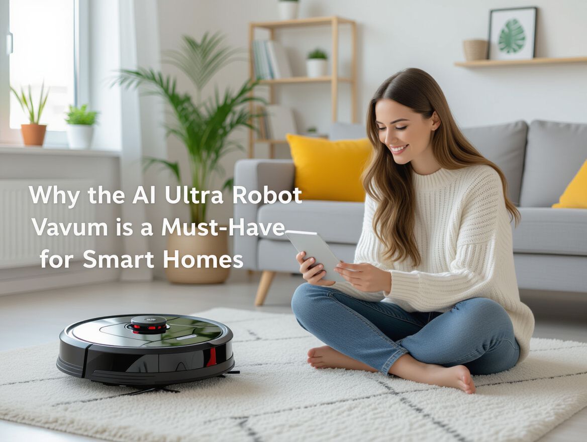 Why the AI Ultra Robot Vacuum is a Must-Have for Smart Homes